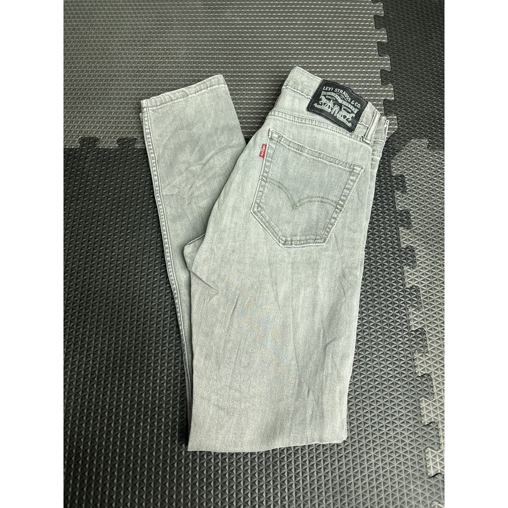 Levi's Men's W28 L32 Slim Fit Jeans Gray Denim Casual Comfort‎